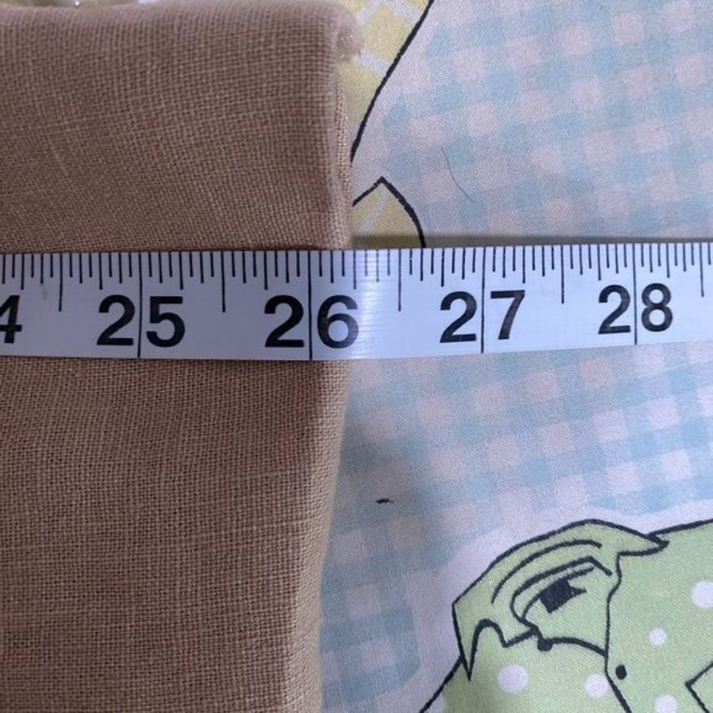 Perry Ellis mens blazer Tan Linen Cotton size 46 Regular 2-button - Picture 10 of 16